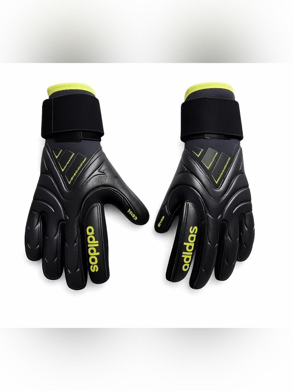 Adidas Copa Pro Goalkeeper Gloves URG 2.0 Black Green JN5335 Size 10